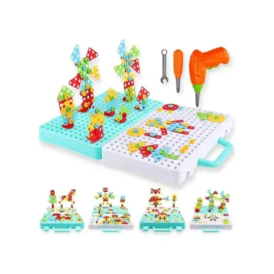 Eğitici Matkap Seti Dinozorlar 3D Stem Creative - 5