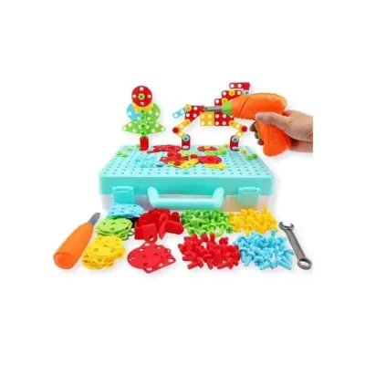 Eğitici Matkap Seti Dinozorlar 3D Stem Creative - 2