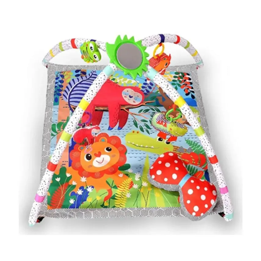 Eğlence Ormanı Aktivite ve Oyun Halısı Sesli Işıklı - 1