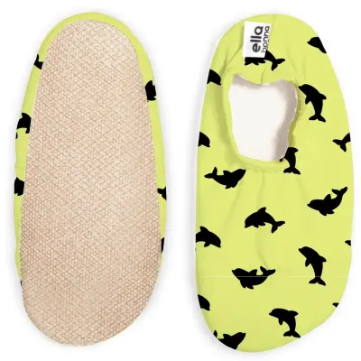 Ella Bonna Kız Deniz Patiği Kaydırmaz Taban Balonlar - 2