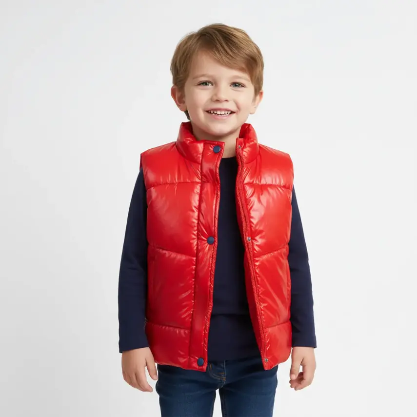 Ella Bonna Şişme Yelek Kırmızı - 2