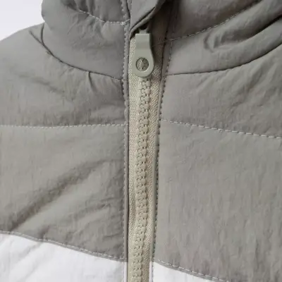 Ella Bonna Şişme Yelek Parçalı Yeşil - 2