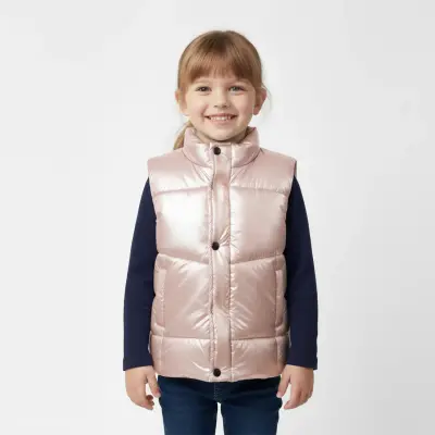 Ella Bonna Şişme Yelek Somon - 6