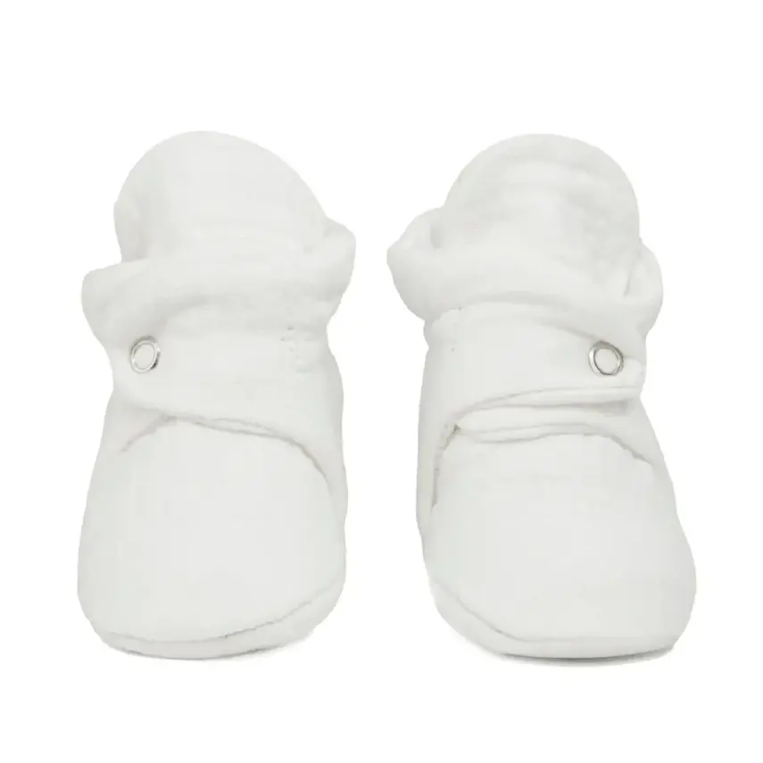 Ella Bonna Unisex Bebek Patik Müslin Krem - 2