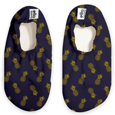 Ella Bonna Unisex Deniz Patiği Kaydırmaz Taban Ananas - 9