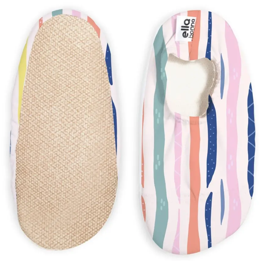 Ella Bonna Unisex Deniz Patiği Kaydırmaz Taban Çizgiler - 2