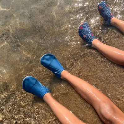 Ella Bonna Unisex Deniz Patiği Kaydırmaz Taban Mavi - 4