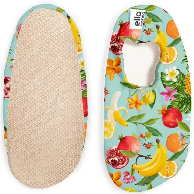 Ella Bonna Unisex Deniz Patiği Kaydırmaz Taban Meyveler - 2