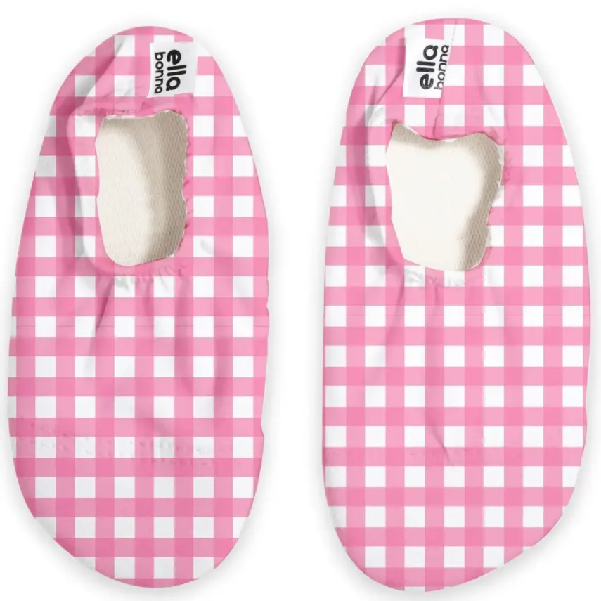 Ella Bonna Unisex Deniz Patiği Kaydırmaz Taban Pembe Çizgili - 1