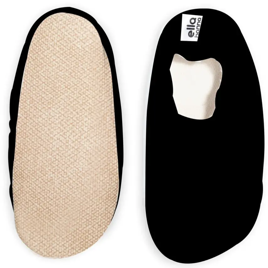 Ella Bonna Unisex Deniz Patiği Kaydırmaz Taban Siyah - 8