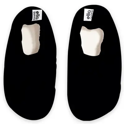 Ella Bonna Unisex Deniz Patiği Kaydırmaz Taban Siyah - 5