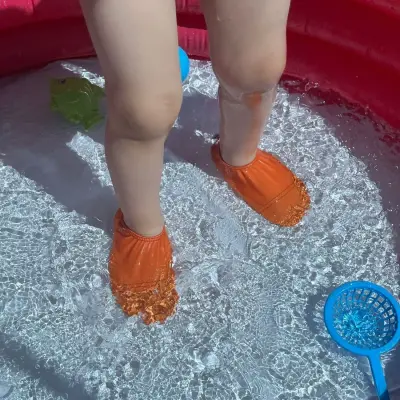 Ella Bonna Unisex Deniz Patiği Kaydırmaz Taban Turuncu - 5