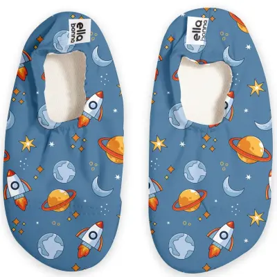 Ella Bonna Unisex Deniz Patiği Kaydırmaz Taban Uzay