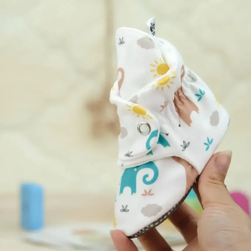 Ella Bonna Unisex Ev Botu Kaydırmaz Taban Fil - 2