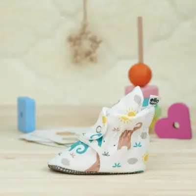 Ella Bonna Unisex Ev Botu Kaydırmaz Taban Fil - 7