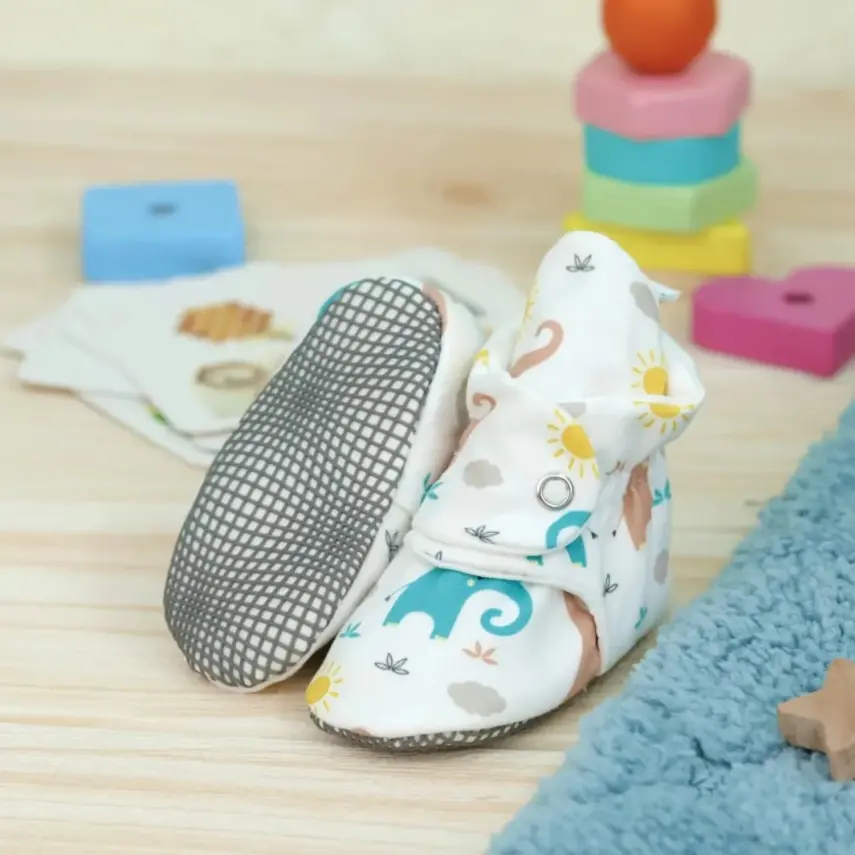 Ella Bonna Unisex Ev Botu Kaydırmaz Taban Fil - 5