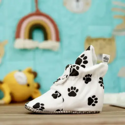 Ella Bonna Unisex Ev Botu Organik Pamuk Kaydırmaz Taban Köpek Patisi - 13