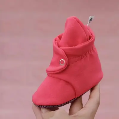 Ella Bonna Unisex Ev Botu Organik Pamuk Kaydırmaz Taban Nar Çiçeği - 4