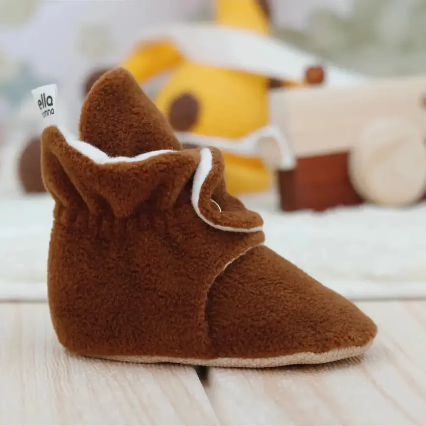 Ella Bonna Unisex Ev Terliği Polar Kaydırmaz Taban Taba - 7