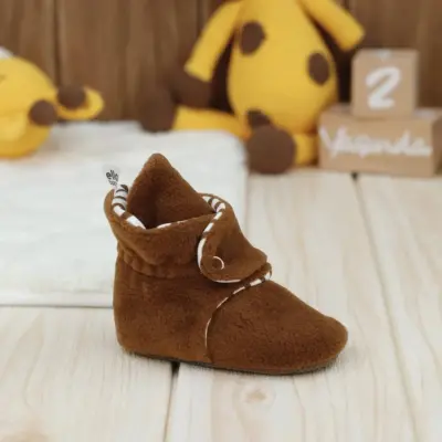 Ella Bonna Unisex Panduf Organik Pamuk Kaydırmaz Taban Taba - 4