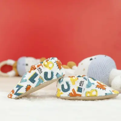 Ella Bonna Unisex Patik Kaydırmaz Taban Alfabe - 22