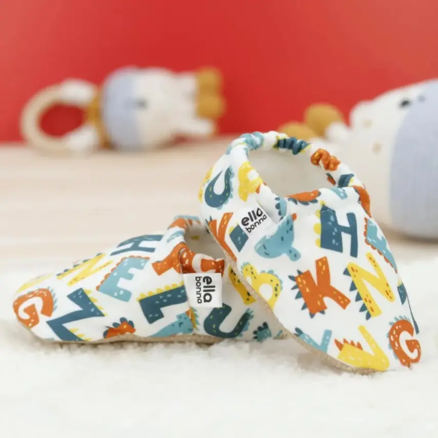 Ella Bonna Unisex Patik Kaydırmaz Taban Alfabe - 8