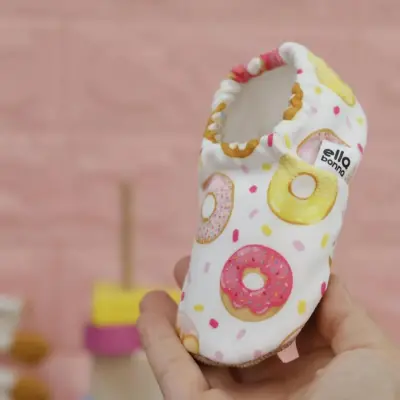 Ella Bonna Unisex Patik Kaydırmaz Taban Donut - 6