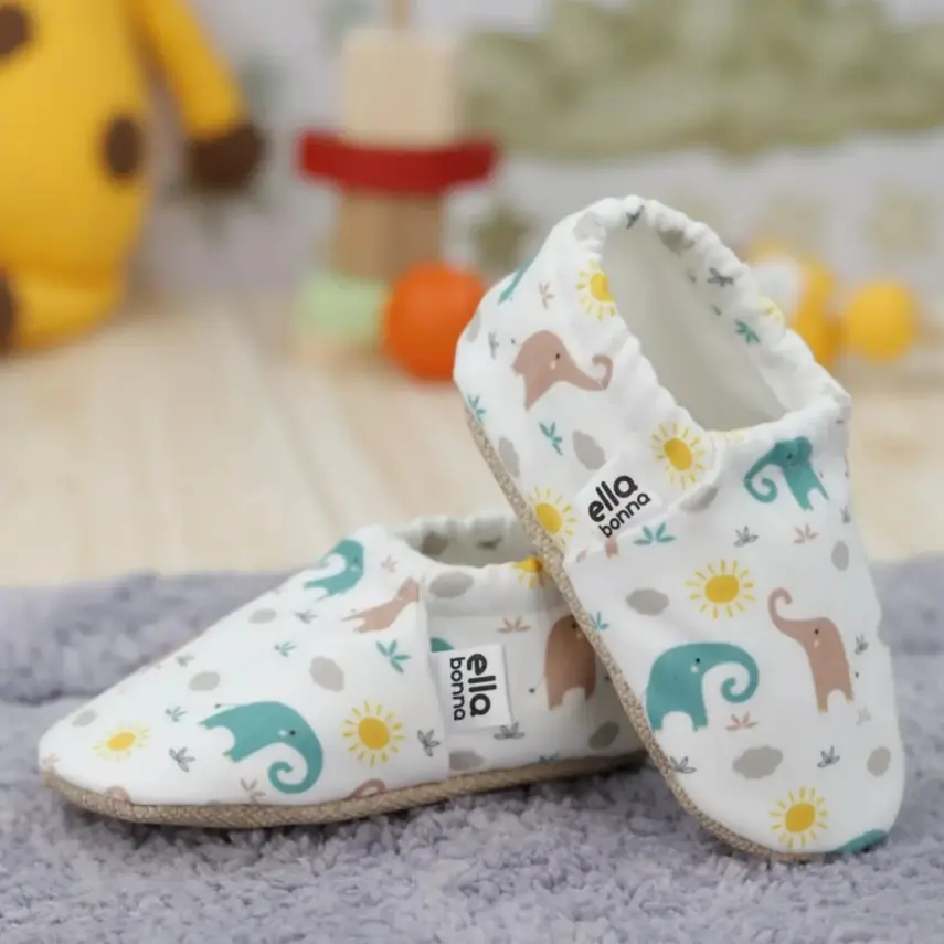 Ella Bonna Unisex Patik Kaydırmaz Taban Fil - 6