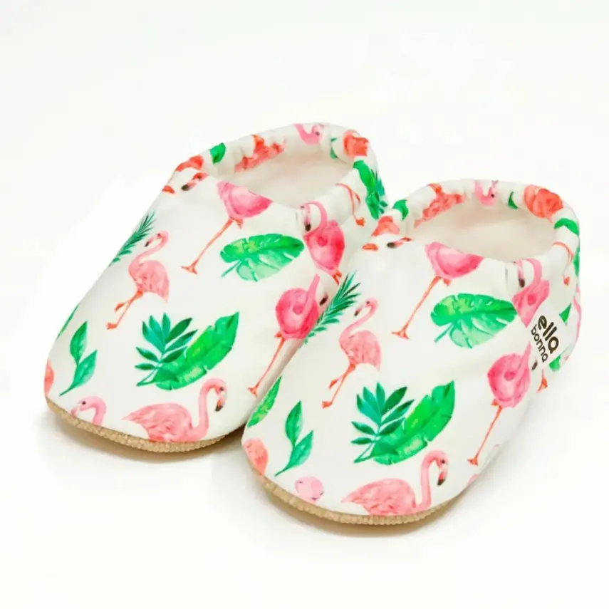 Ella Bonna Unisex Patik Kaydırmaz Taban Flamingo - 1