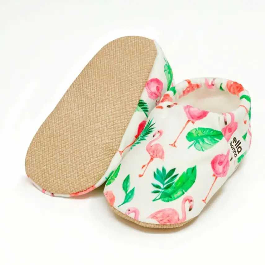 Ella Bonna Unisex Patik Kaydırmaz Taban Flamingo - 2