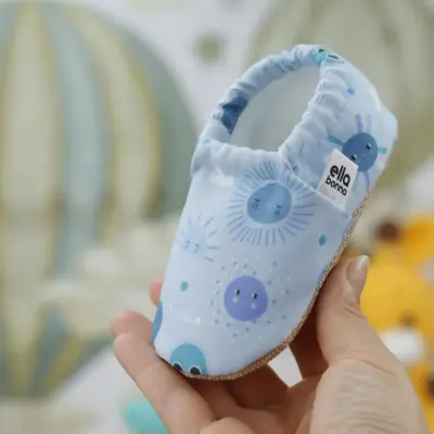 Ella Bonna Unisex Patik Kaydırmaz Taban Gökyüzü - 2