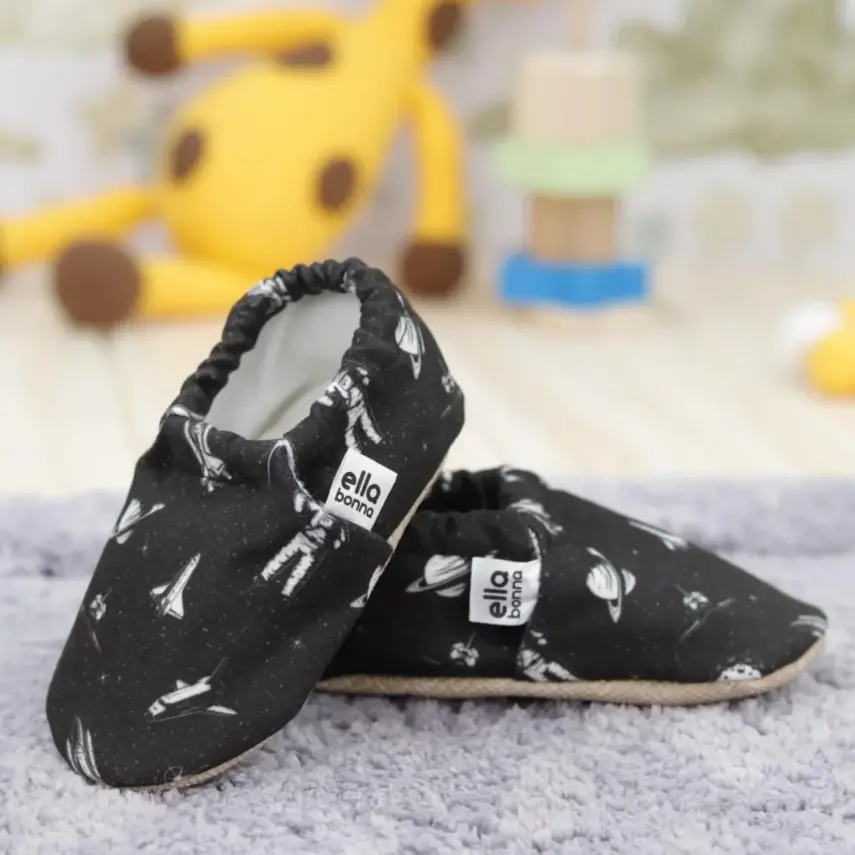 Ella Bonna Unisex Patik Kaydırmaz Taban Karanlık Uzay - 9