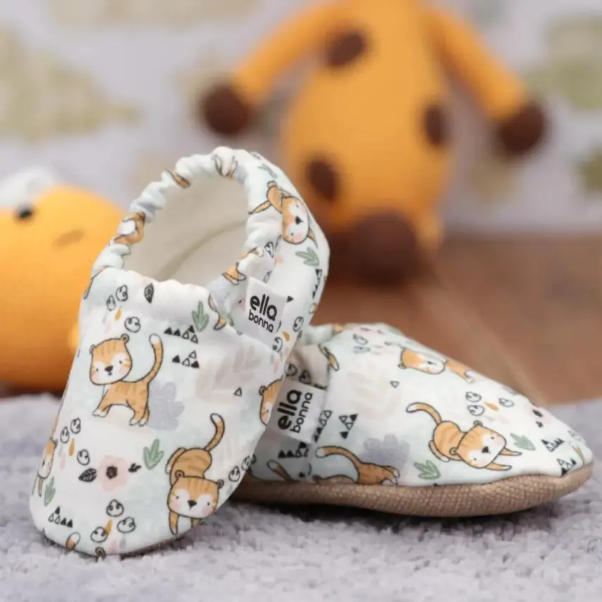 Ella Bonna Unisex Patik Kaydırmaz Taban Kedi - 17