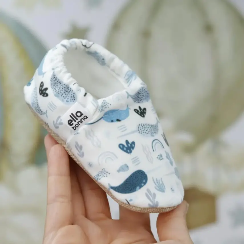 Ella Bonna Unisex Patik Kaydırmaz Taban Kılıç Balığı - 6