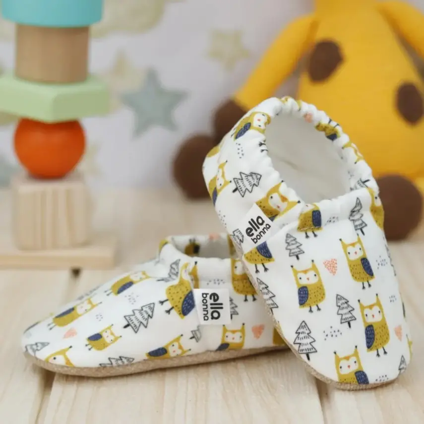 Ella Bonna Unisex Patik Kaydırmaz Taban Kuş - 5