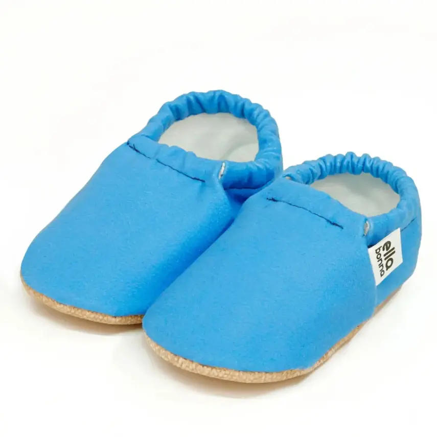 Ella Bonna Unisex Patik Kaydırmaz Taban Mavi - 1