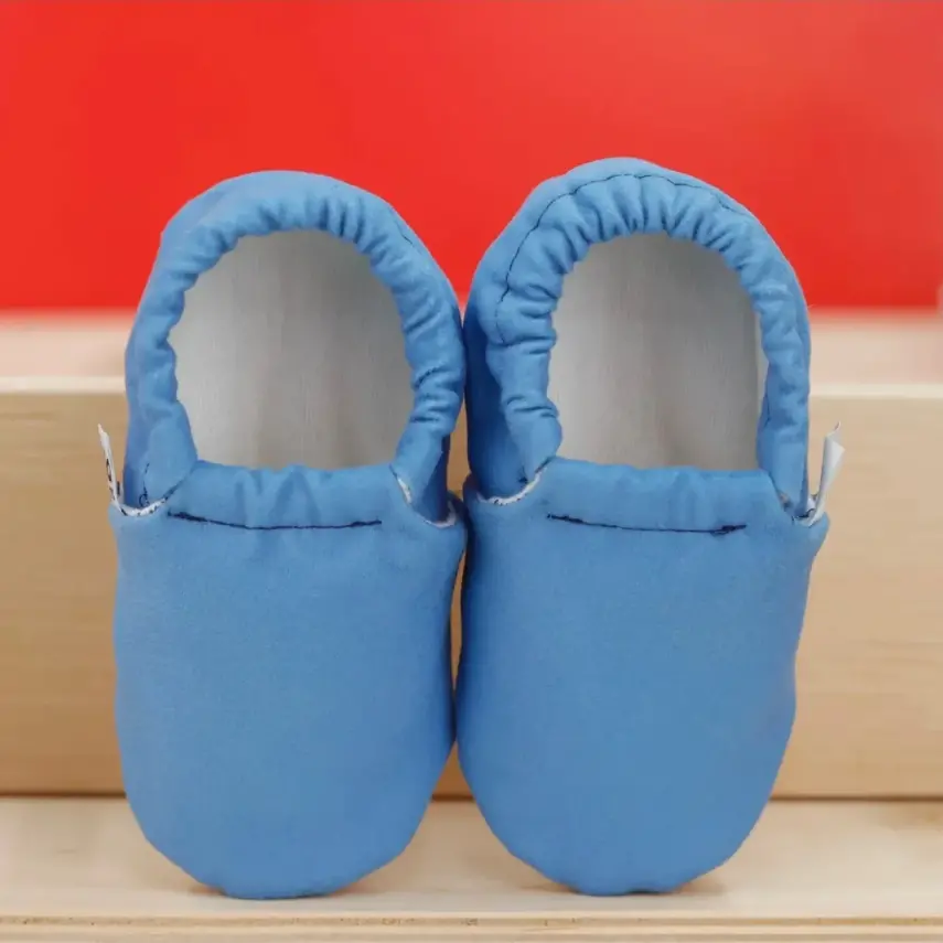 Ella Bonna Unisex Patik Kaydırmaz Taban Mavi - 4