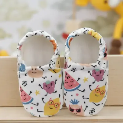 Ella Bonna Unisex Patik Kaydırmaz Taban Meyveler - 4