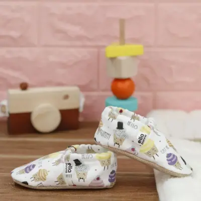 Ella Bonna Unisex Patik Kaydırmaz Taban Minik Kek - 7