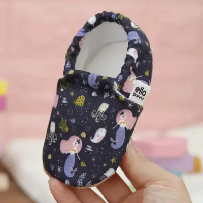 Ella Bonna Unisex Patik Kaydırmaz Taban Okyanus - 2