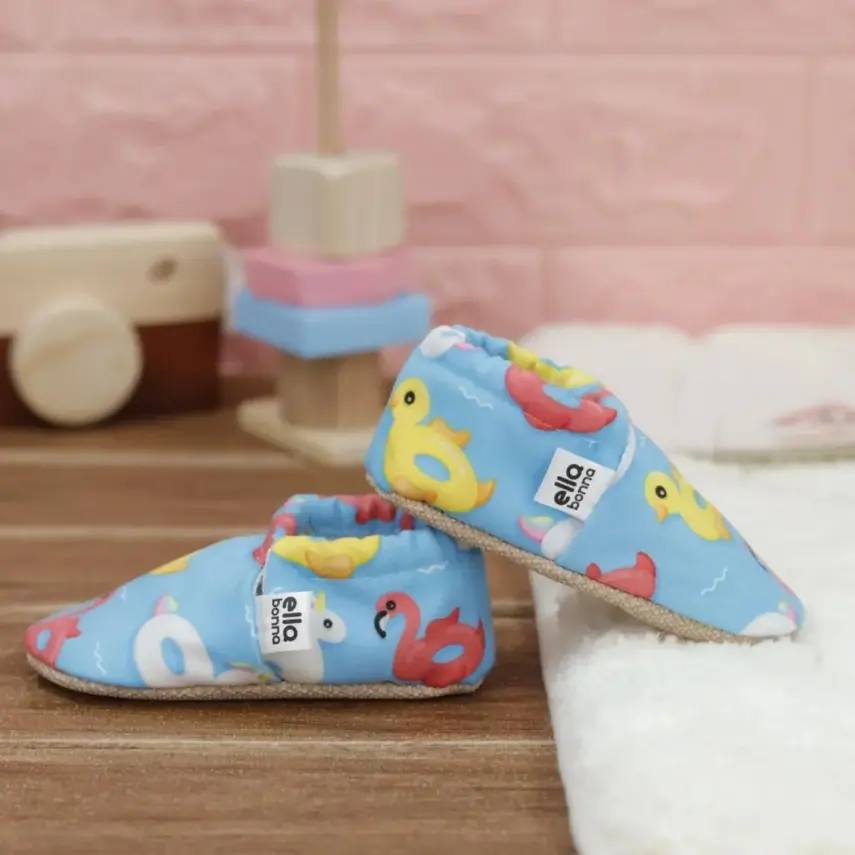 Ella Bonna Unisex Patik Kaydırmaz Taban Ördek - 4