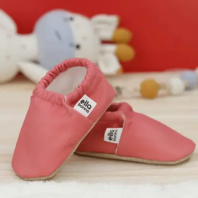 Ella Bonna Unisex Patik Kaydırmaz Taban Pembe - 15