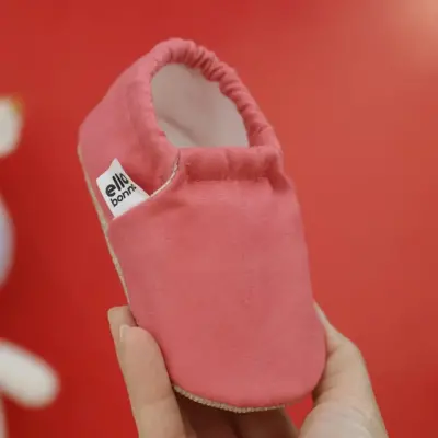 Ella Bonna Unisex Patik Kaydırmaz Taban Pembe - 5