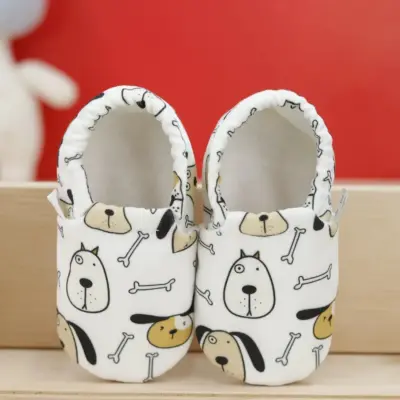 Ella Bonna Unisex Patik Kaydırmaz Taban Sevimli Köpek - 6