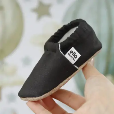 Ella Bonna Unisex Patik Kaydırmaz Taban Siyah - 3