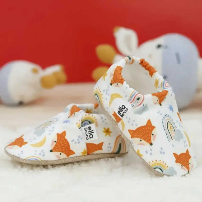 Ella Bonna Unisex Patik Kaydırmaz Taban Tilki - 6