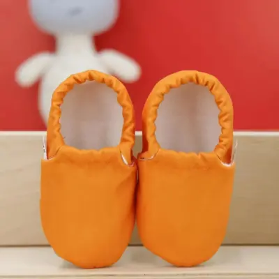 Ella Bonna Unisex Patik Kaydırmaz Taban Turuncu - 6