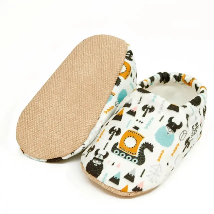 Ella Bonna Unisex Patik Kaydırmaz Taban Vikingler - 3