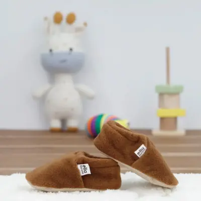 Ella Bonna Unisex Patik Organik Pamuk Kaydırmaz Taban TABA - 9