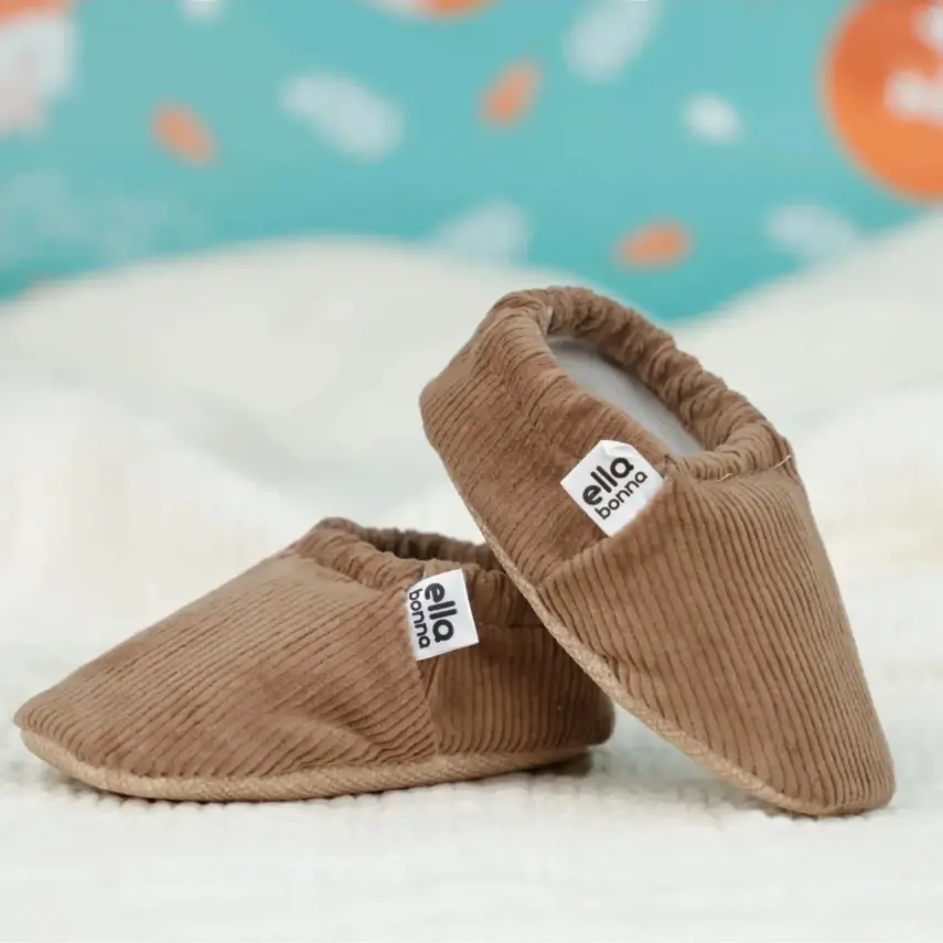 Ella Bonna Unisex Patik Organik Pamuk Kaydırmaz Taban Taba - 14